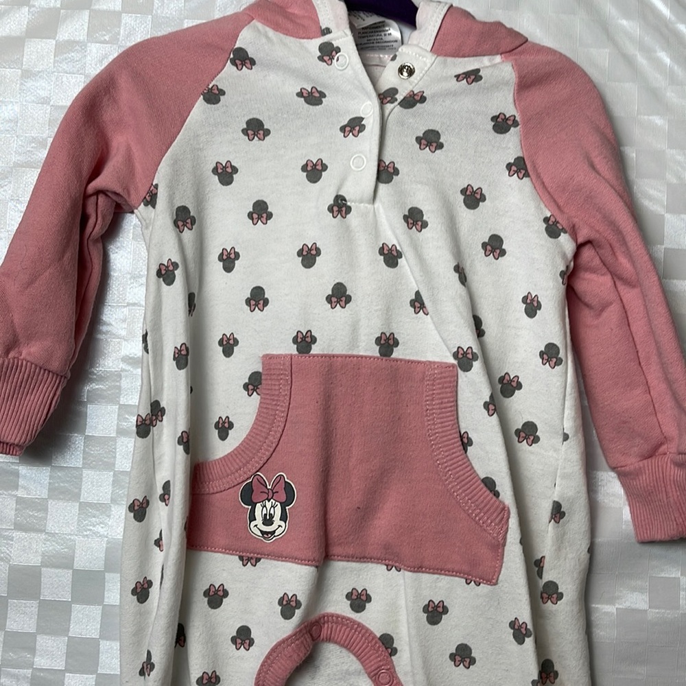 Disney onesie with mouse ears hood